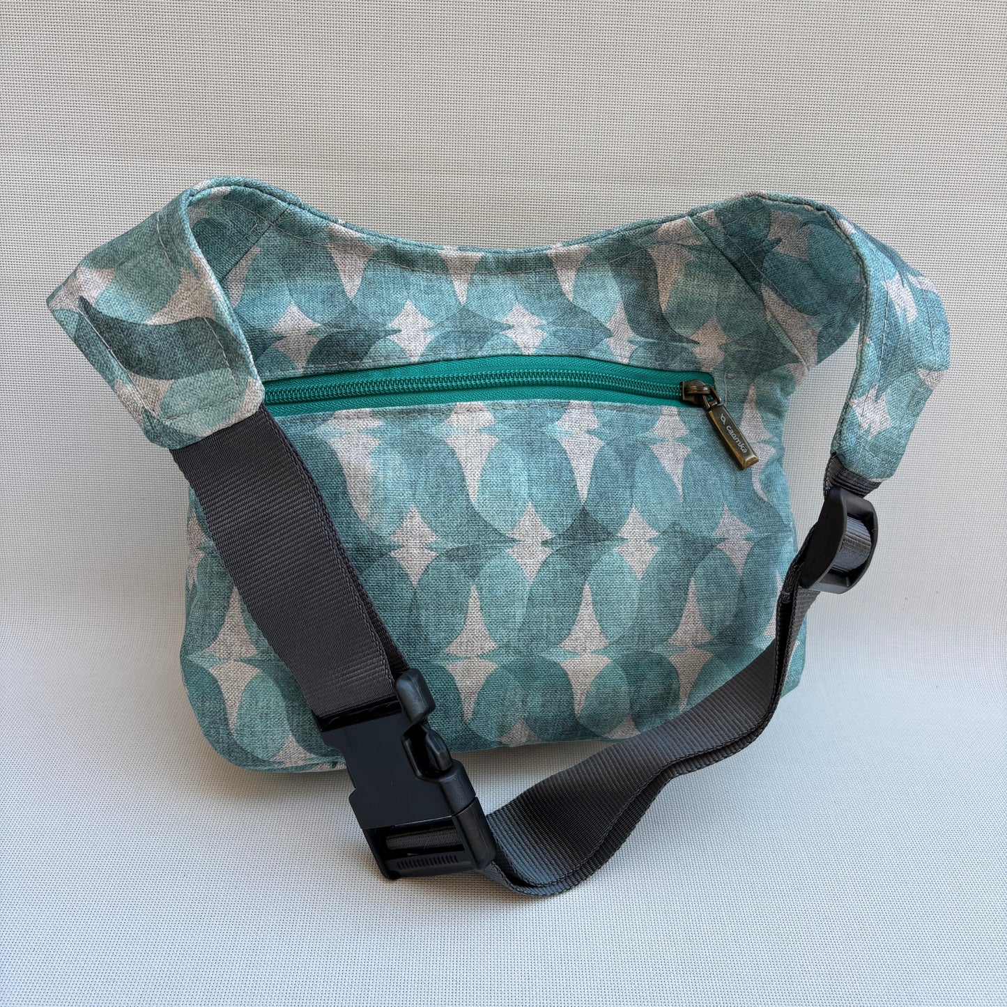 Riñonera "Special Blue Sea" + Bolsillo trasero · Impermeable ·Pieza Única Núm. 18764