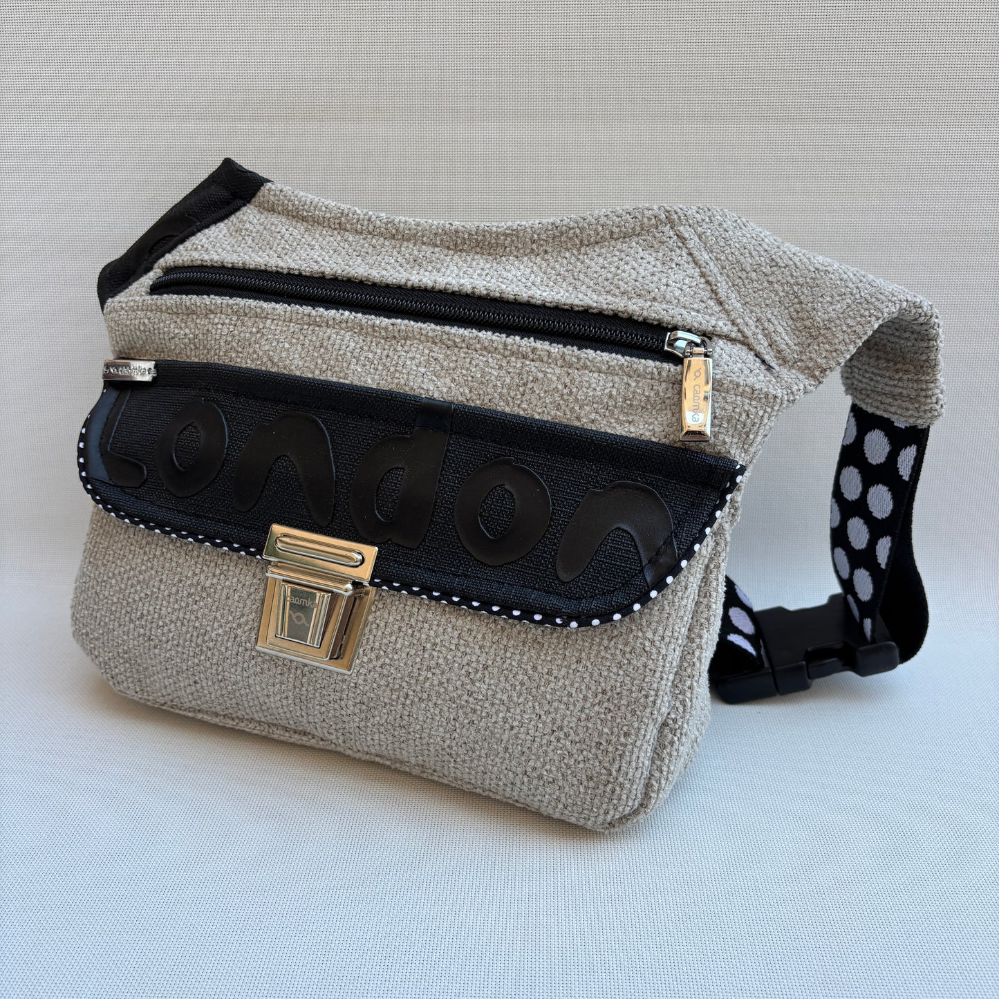 Riñonera "Special London Top" + Bolsillo trasero · Pieza Única Núm. 18716