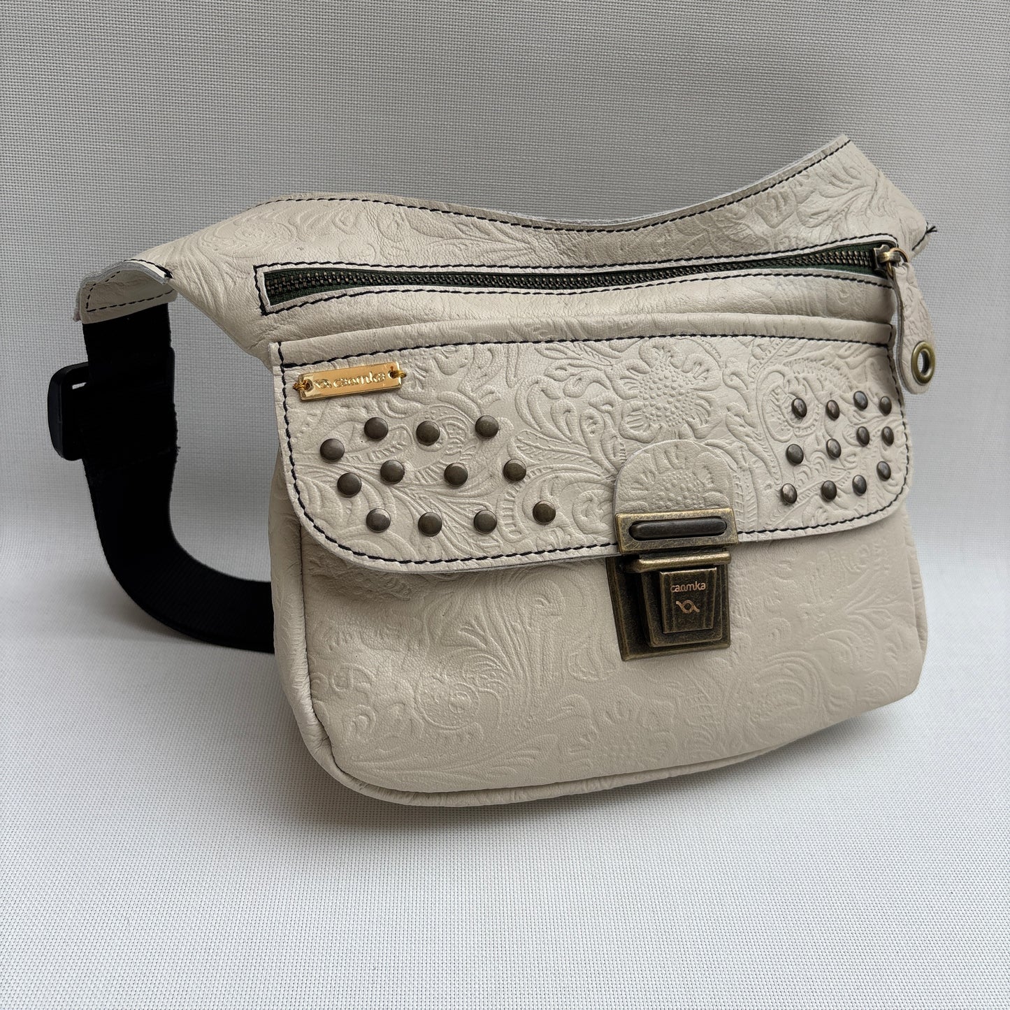 Classic Black Old Gold BioCuir® Naturleder Exklusivstück Nr. 13165