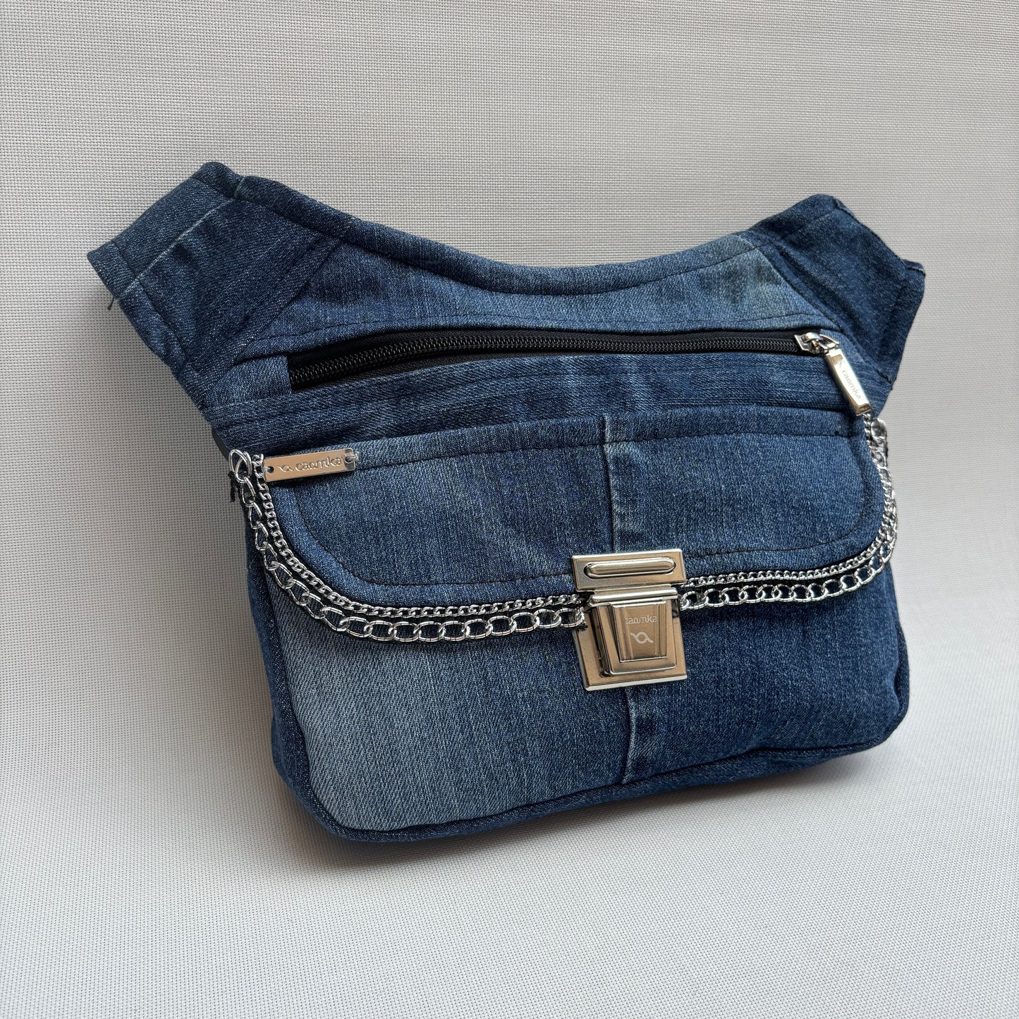 ♻️ Jeans Recycled ♻️ Einzelstück Nr. 11935