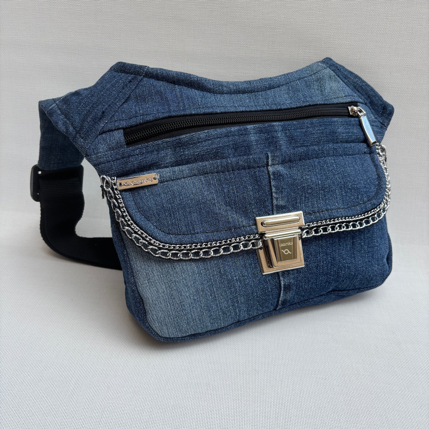 ♻️ Jeans Recycled ♻️ Einzelstück Nr. 11935