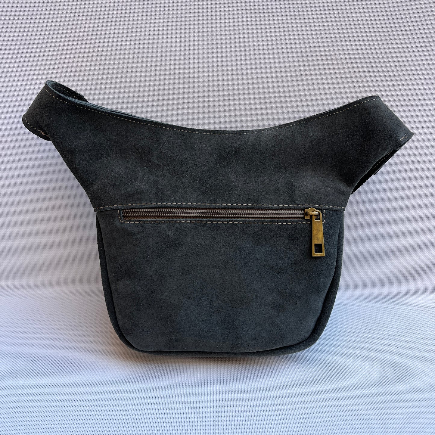 Riñonera "Mini Green & Kaki" · Piel Serraje · Pieza Exclusiva Núm. 14749