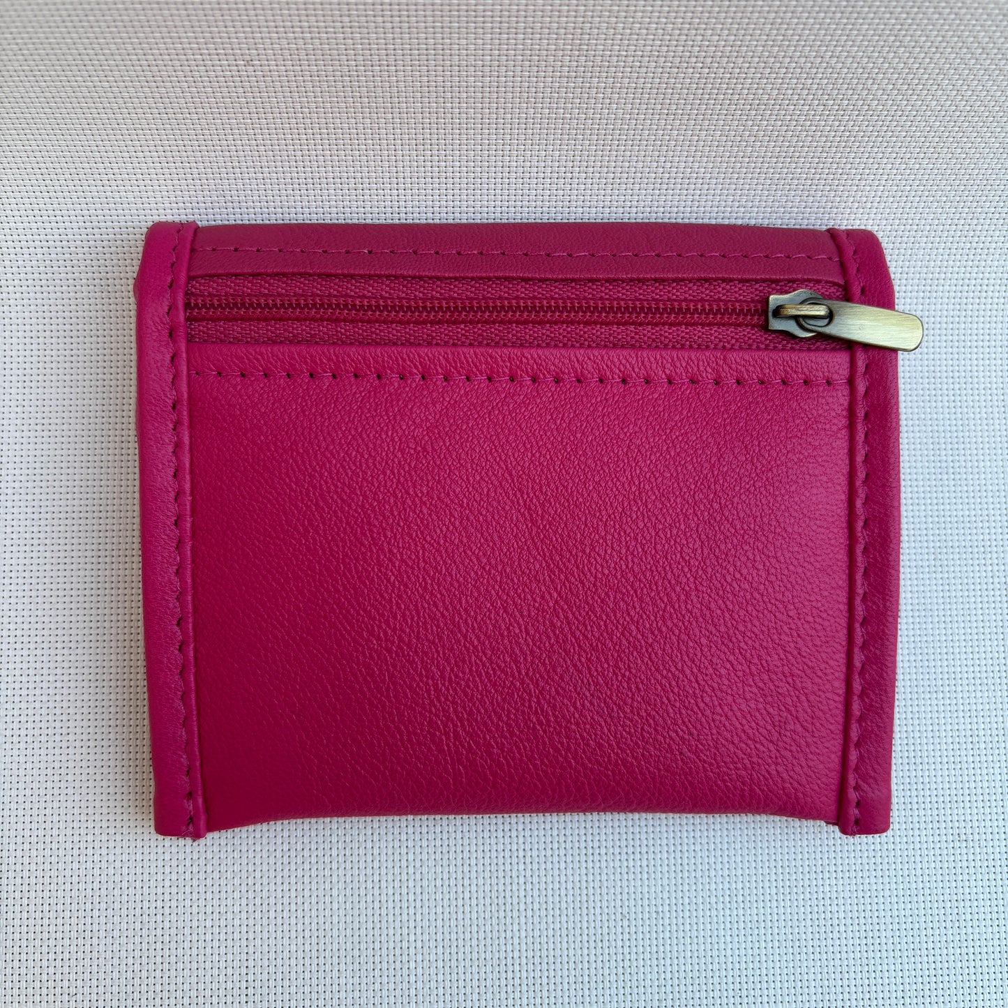 CAOMKA Coin Holder Natural BioCuir® Leather Exclusive Piece No. 12375