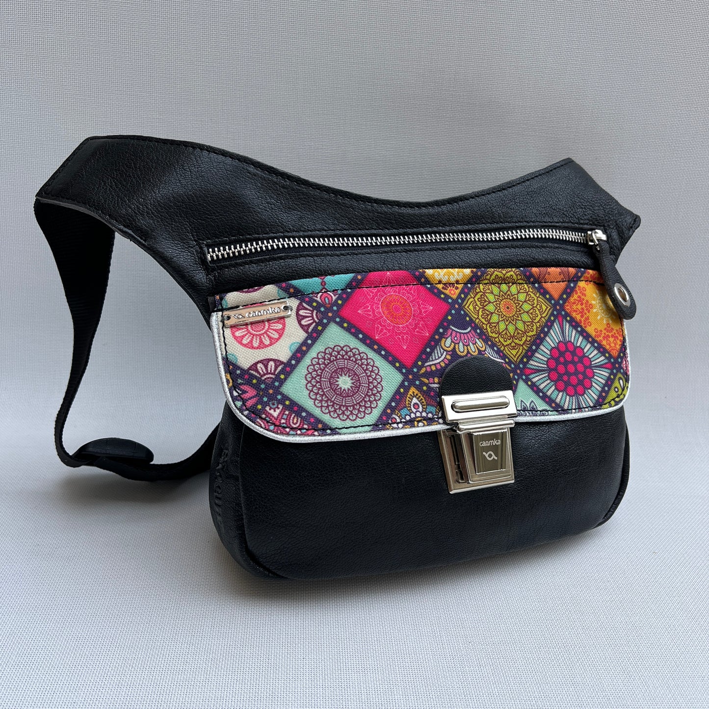 Special Black & Mandalas · Piel natural BioCuir® · Pieza Única Núm. 13891