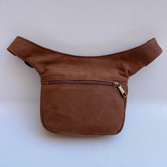 Riñonera "Mini Camel" · Piel Serraje · Pieza Exclusiva Núm. 14750