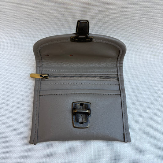 CAOMKA Coin Holder Natural BioCuir® Leather Exclusive Piece No. 12375