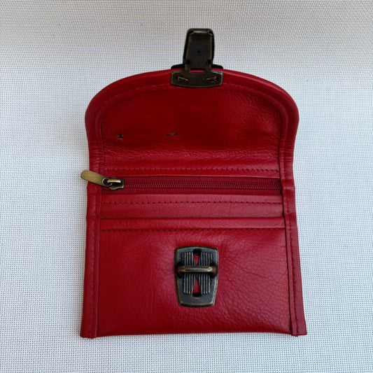 CAOMKA Coin Holder Natural BioCuir® Leather Exclusive Piece No. 12375