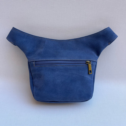 Riñonera "Mini Blue Jeans" · Piel Serraje · Pieza Exclusiva Núm. 14753