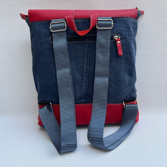 Mochila Top Caomka Recycled ♻️ Jeans · Pieza Única 15516