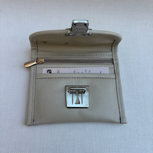 CAOMKA Coin Holder Natural BioCuir® Leather Exclusive Piece No. 12375