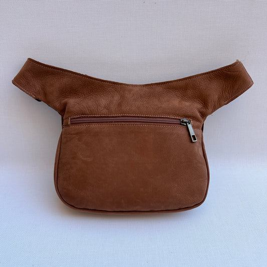 Riñonera "Camel" · Piel Serraje · Pieza Exclusiva Núm. 14757