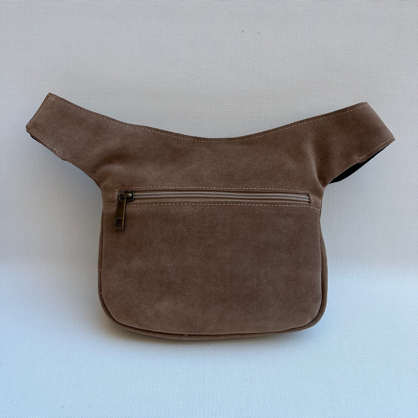 Riñonera Brown & Beige · Piel Serraje · Pieza Exclusiva Núm. 14756