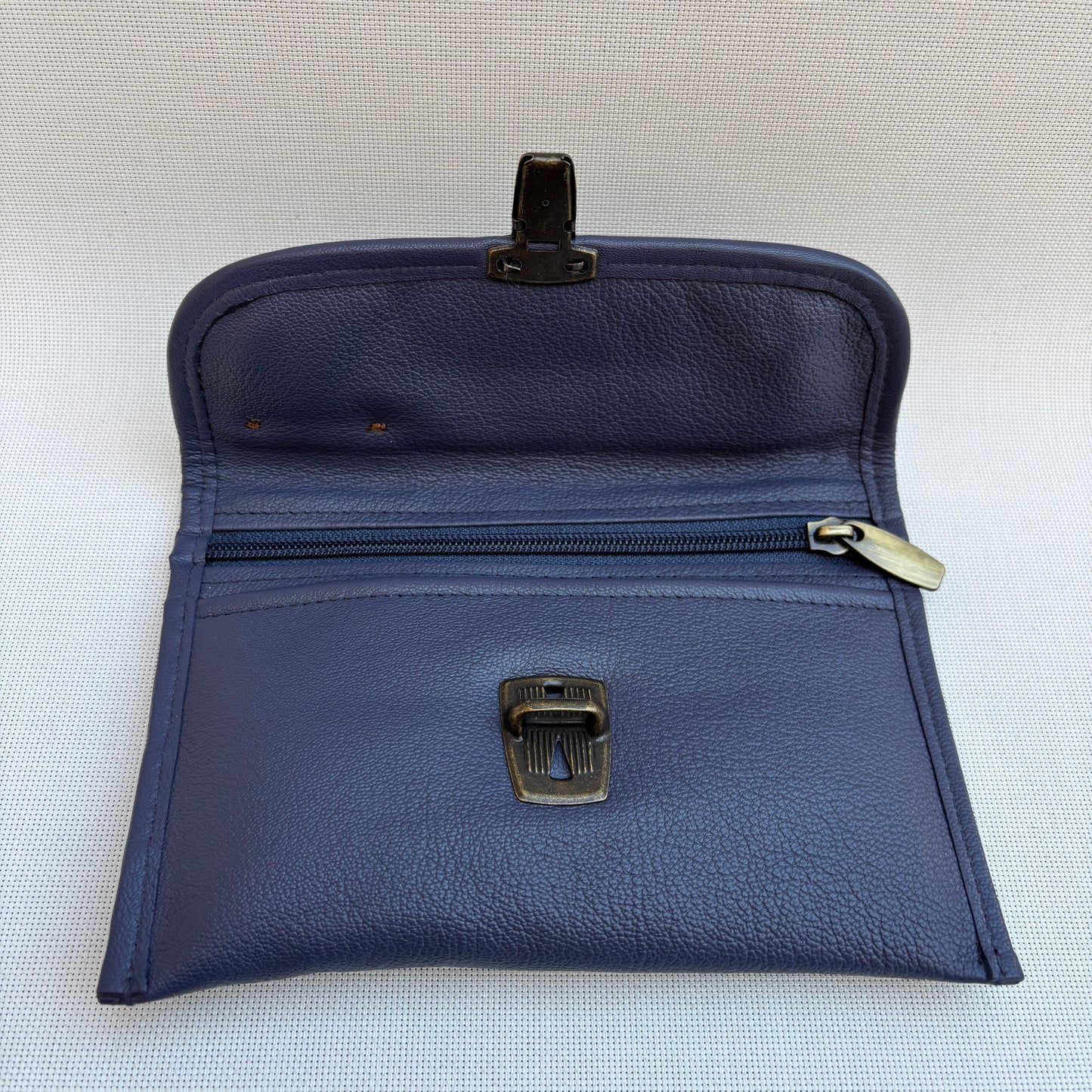 CAOMKA Flat Coin Purse Natural BioCuir® Leather Exclusive Piece No. 13177