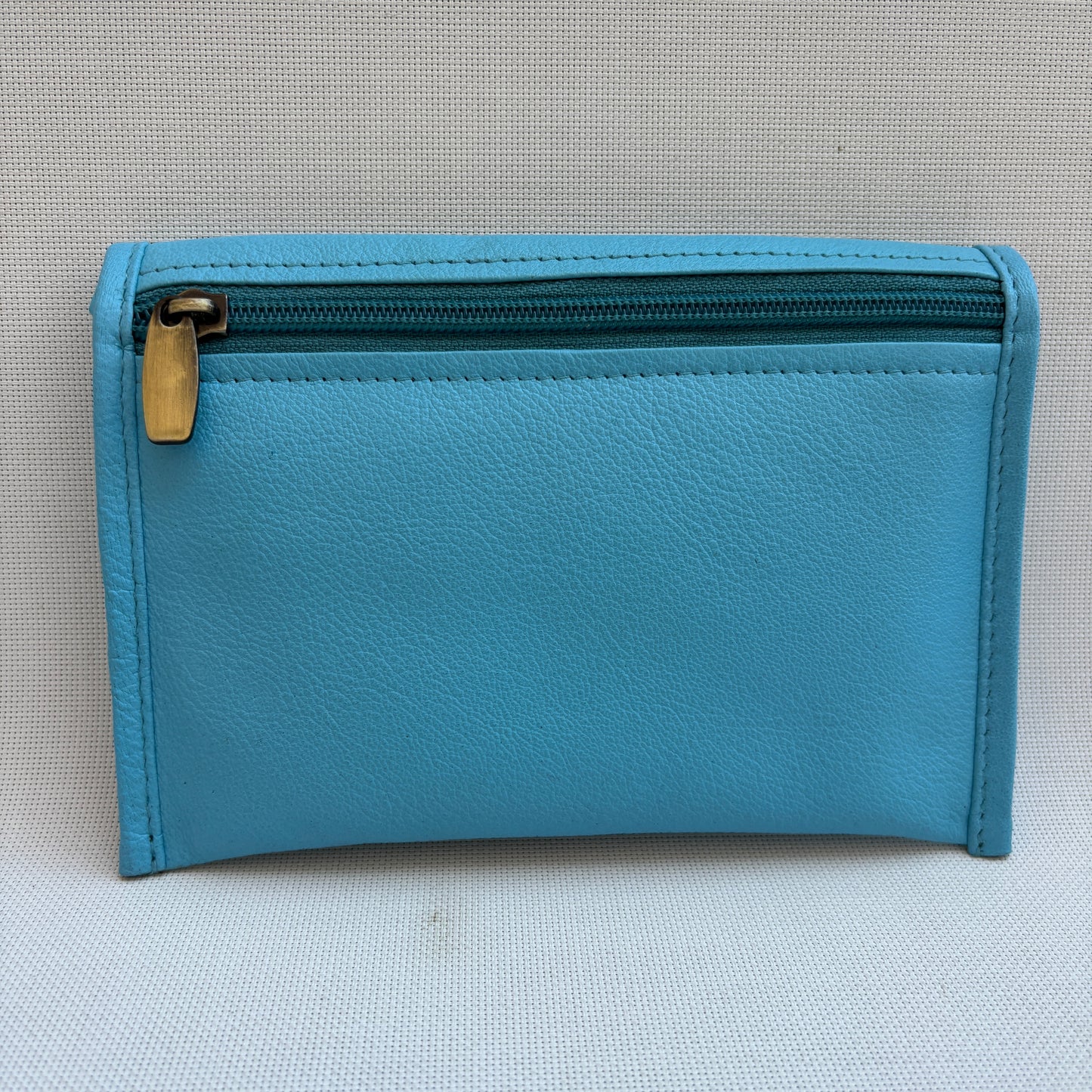 CAOMKA Flat Coin Purse Natürliches BioCuir®-Leder Exklusivstück Nr. 13177