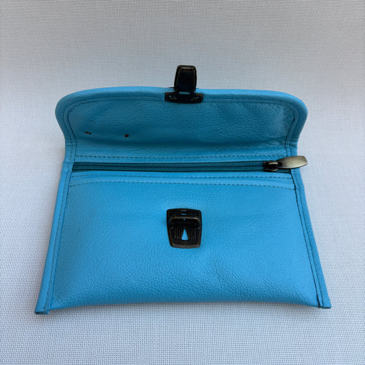CAOMKA Flat Coin Purse Natural BioCuir® Leather Exclusive Piece No. 13177