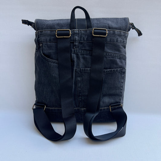 Mochila Top Caomka Recycled ♻️ Jeans · Pieza Única 15506