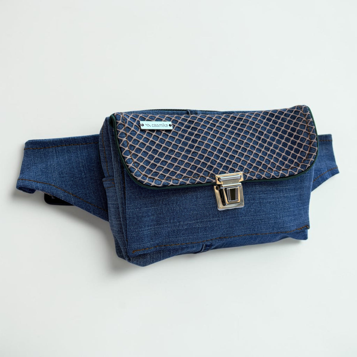 Riñonera Urban "♻️ Jeans Recycled Top ♻️" · Pieza Única Núm. 19571