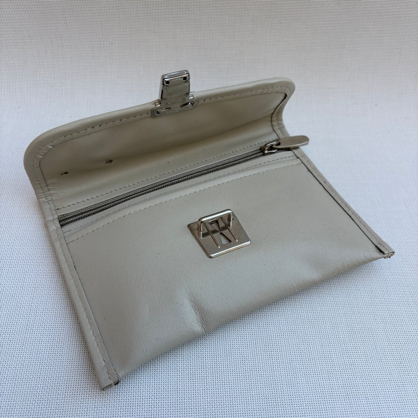CAOMKA Flat Coin Purse Natural BioCuir® Leather Exclusive Piece No. 13177