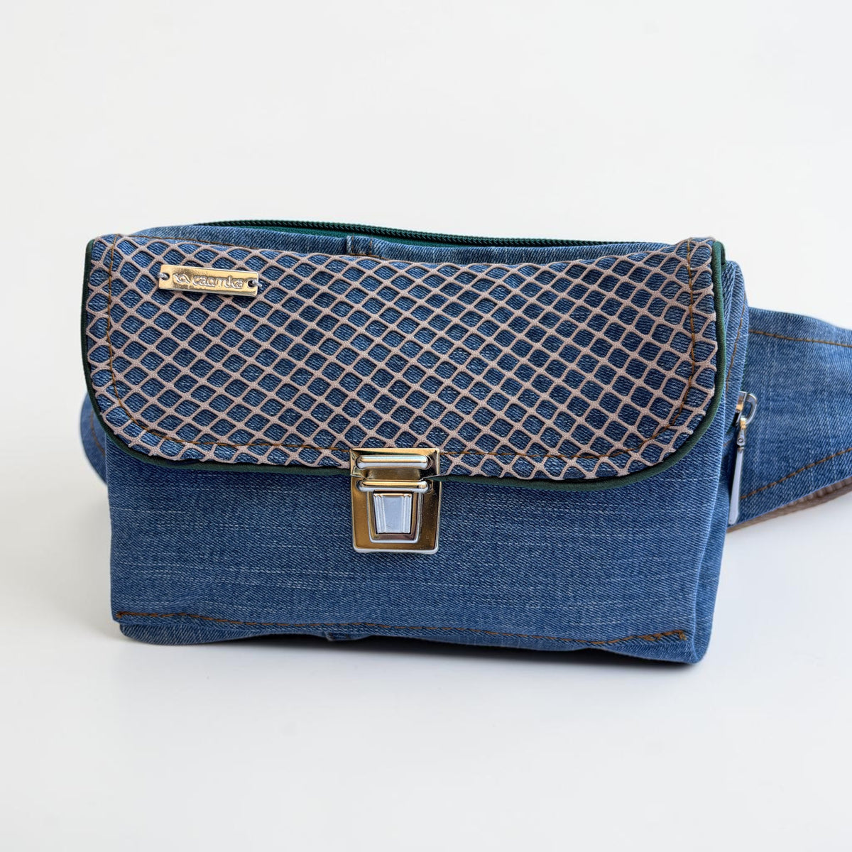 Riñonera Urban "♻️ Jeans Recycled Top ♻️" · Pieza Única Núm. 19571
