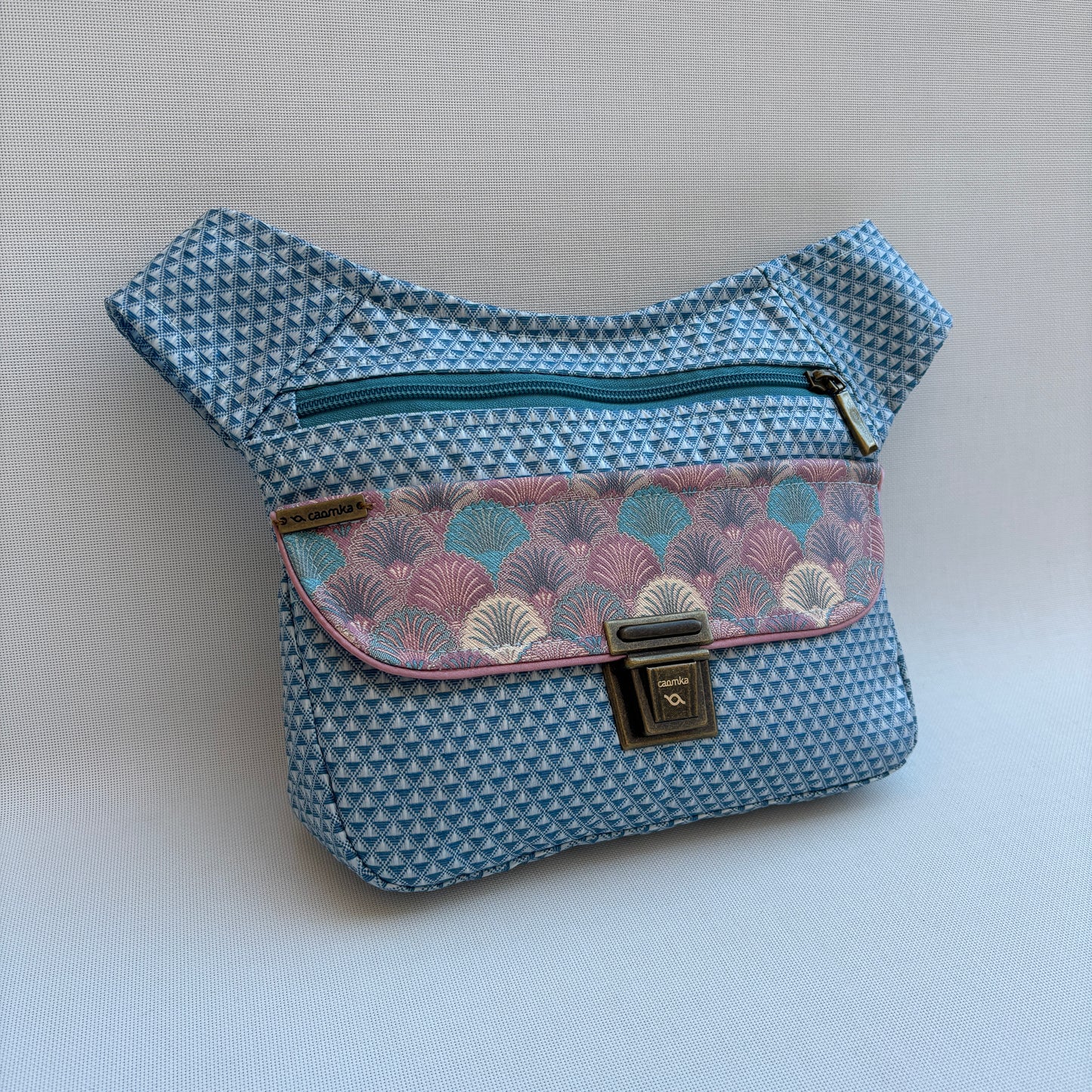 Riñonera "Japanese Spring" · Impermeable · + Bolsillo trasero · Pieza Única Núm. 17262
