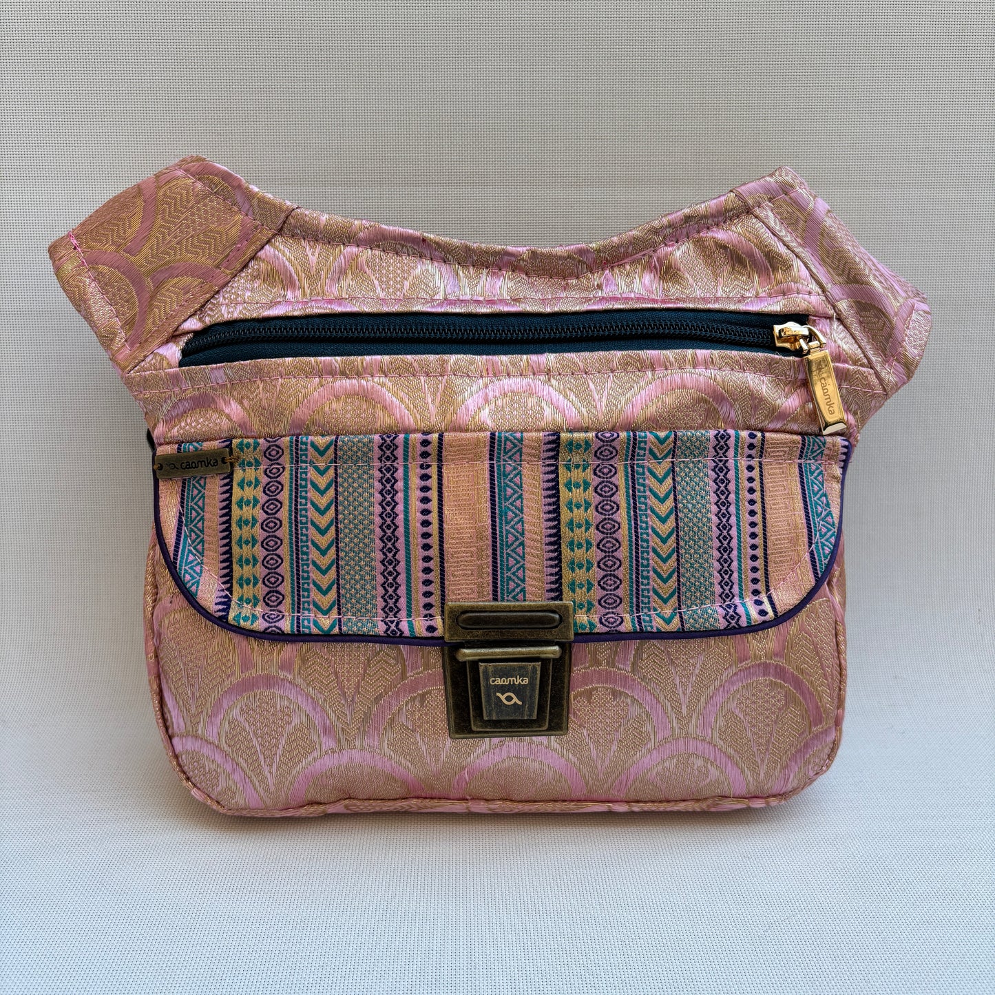 Riñonera "Special Pink Palace India" + Bolsillo trasero · Pieza Única Núm. 18701