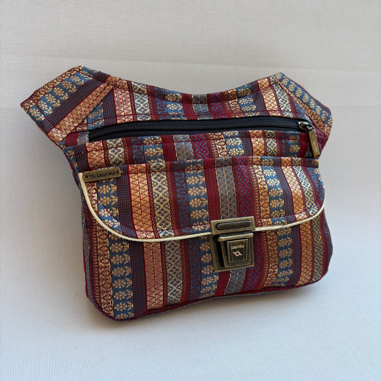 Riñonera "Special & Elegant India" + Bolsillo trasero · Pieza Única Núm. 18702