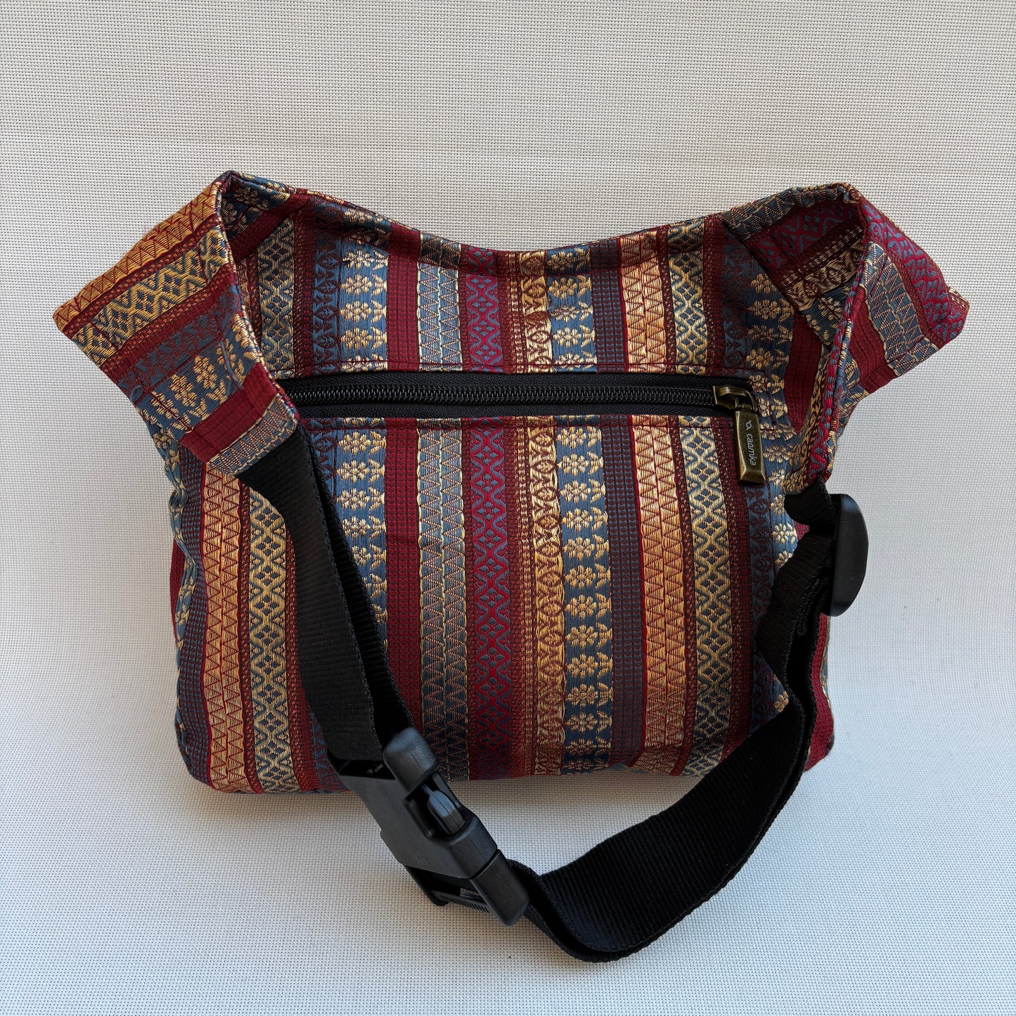 Riñonera "Special & Elegant India" + Bolsillo trasero · Pieza Única Núm. 18702