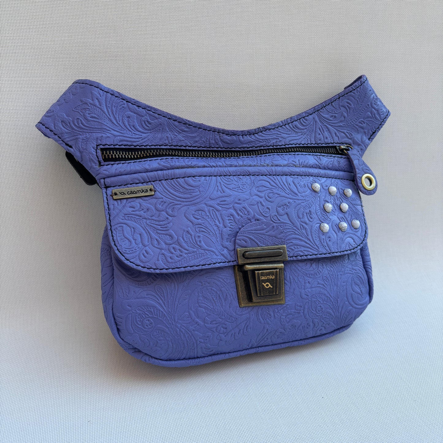Riñonera "Special Purple Plus" · Piel - Cuero · Pieza Única Núm. 17275