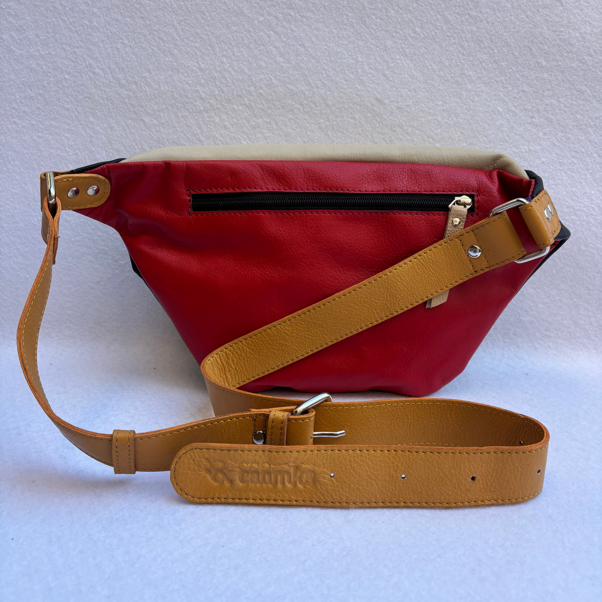 Riñonera RetroChic Watermelon Fantasy Colors · Piel · Pieza Única Núm. 19584