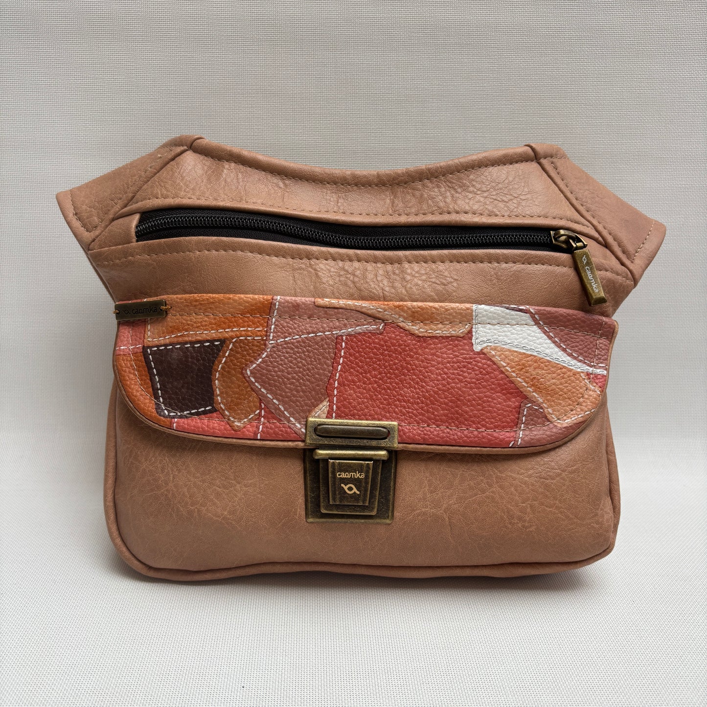 Riñonera "Special Patchwork Top" · Polipiel · Pieza única Núm. 18027