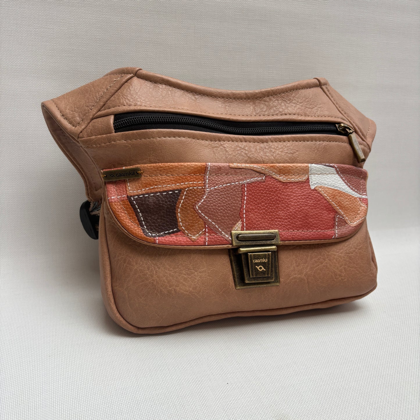Riñonera "Special Patchwork Top" · Polipiel · Pieza única Núm. 18027