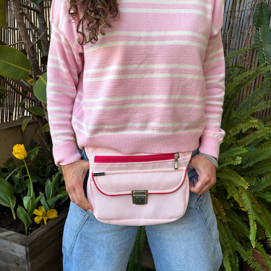 (-20%) Riñonera "Soft Pink 3D Top" · Pieza Única Núm. 18740