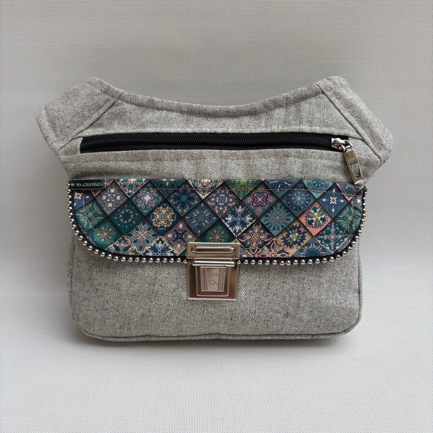 Riñonera "Special Mandalas" + Bolsillo trasero · Pieza Única Núm. 18078