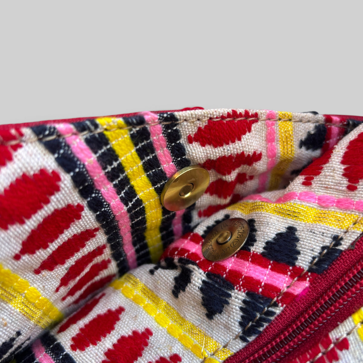 Bolso Bandolera Súper Caomka "Happy Tribal" · Pieza Única Núm. 19547