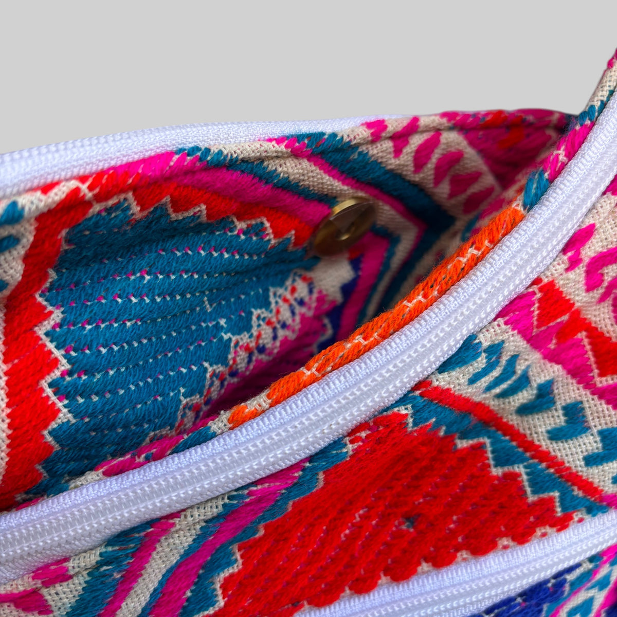 Bolso Bandolera Súper Caomka "Happy India" · Pieza Única Núm. 19548