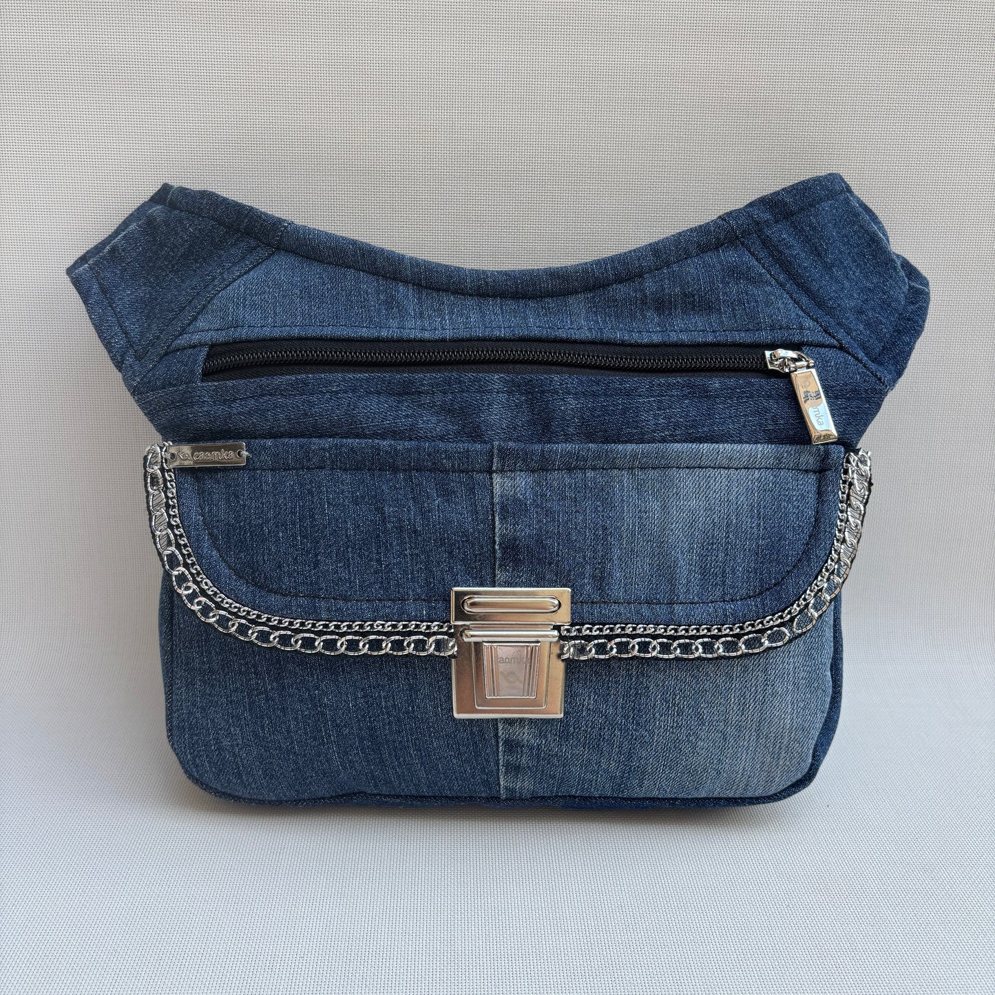 Riñonera "Special ♻️ Jeans Recycled ♻️ · Pieza Única Núm. 18054