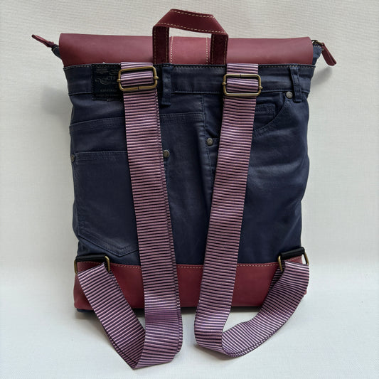 Mochila Top Caomka Recycled ♻️ Jeans · Pieza Única 15606