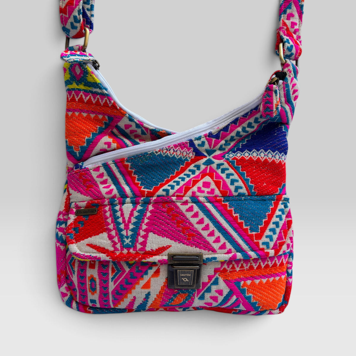 Bolso Bandolera Súper Caomka "Happy Boho" · Pieza Única Núm. 19558
