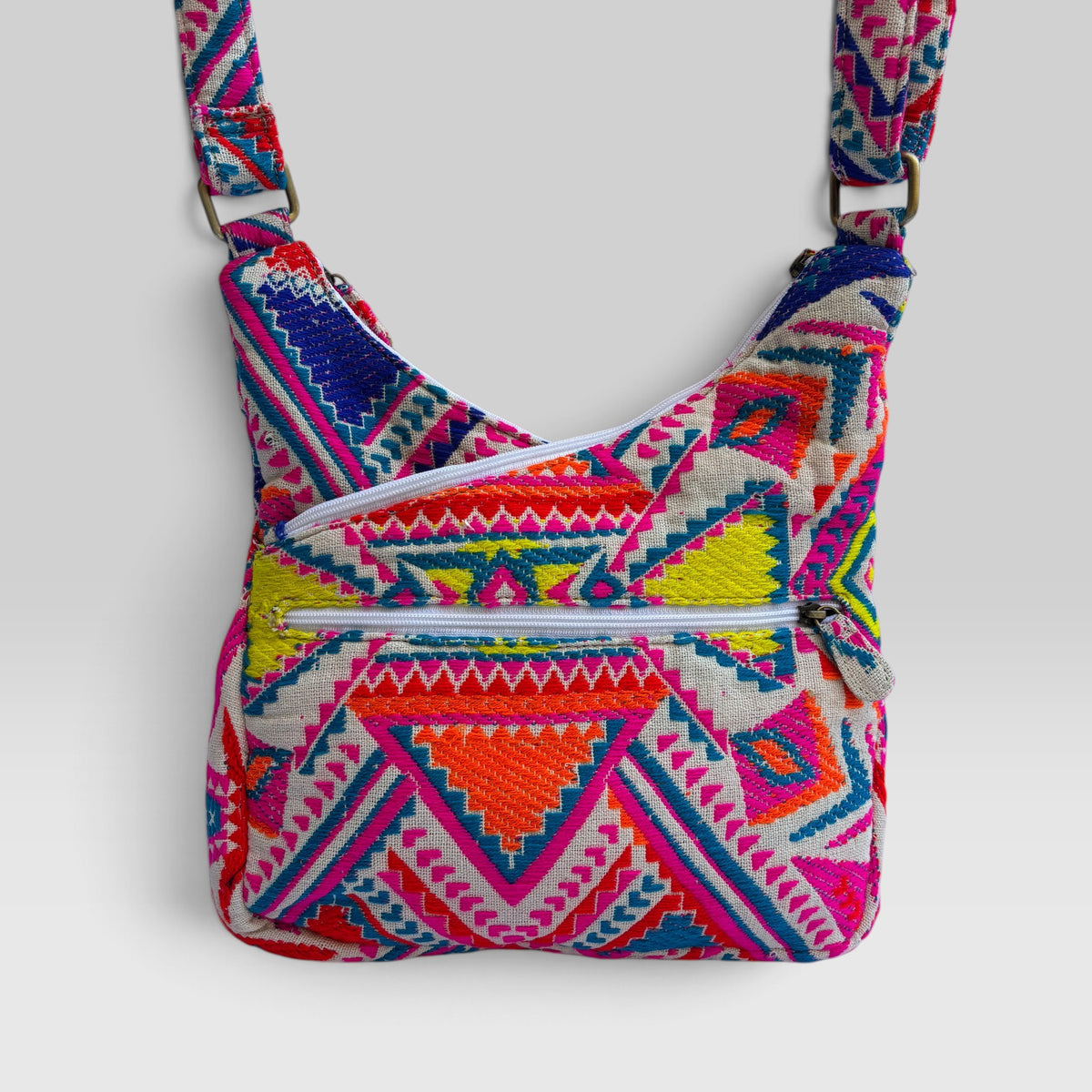 Bolso Bandolera Súper Caomka "Happy Boho" · Pieza Única Núm. 19558