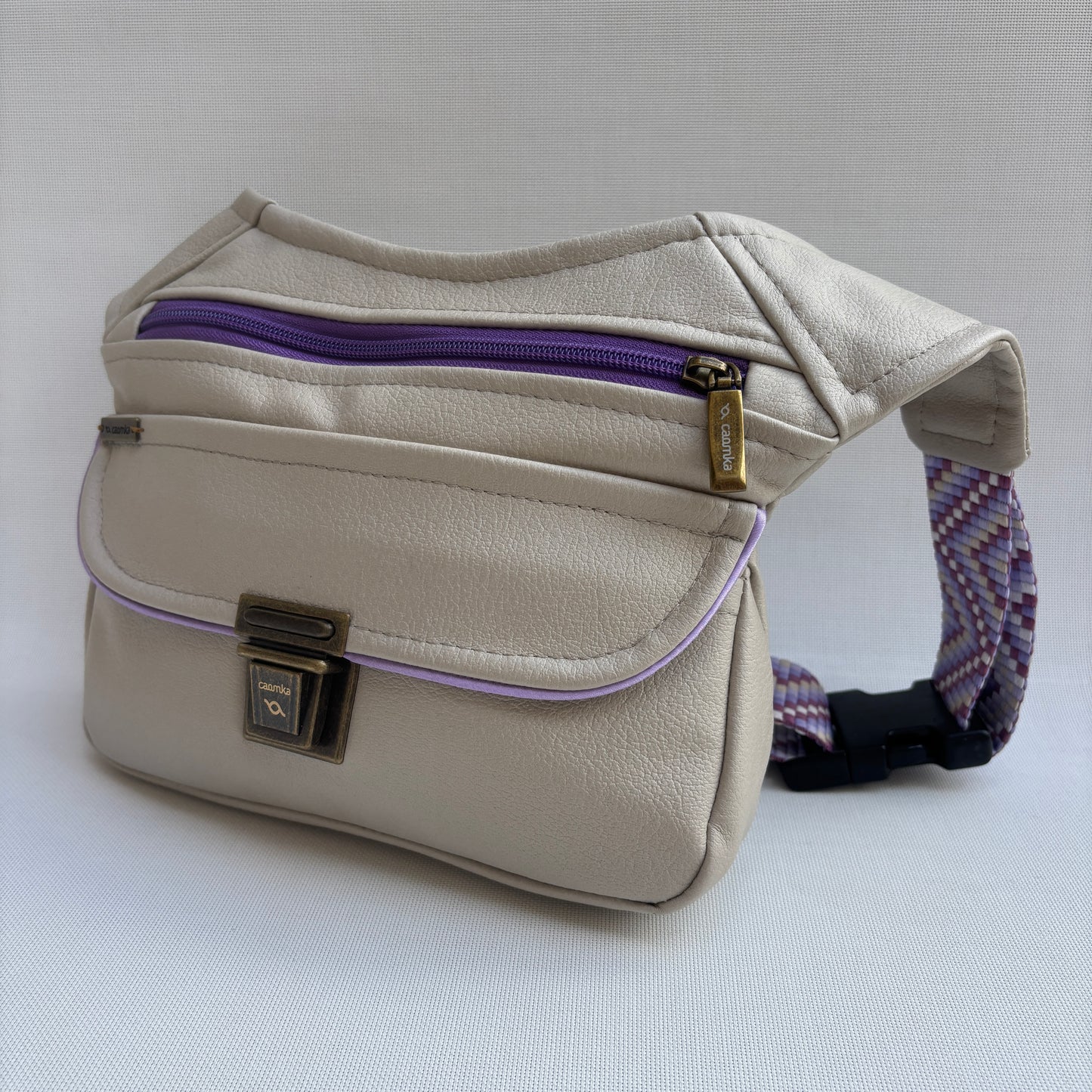 Riñonera "Special Patchwork Top" · Polipiel · Pieza única Núm. 18026