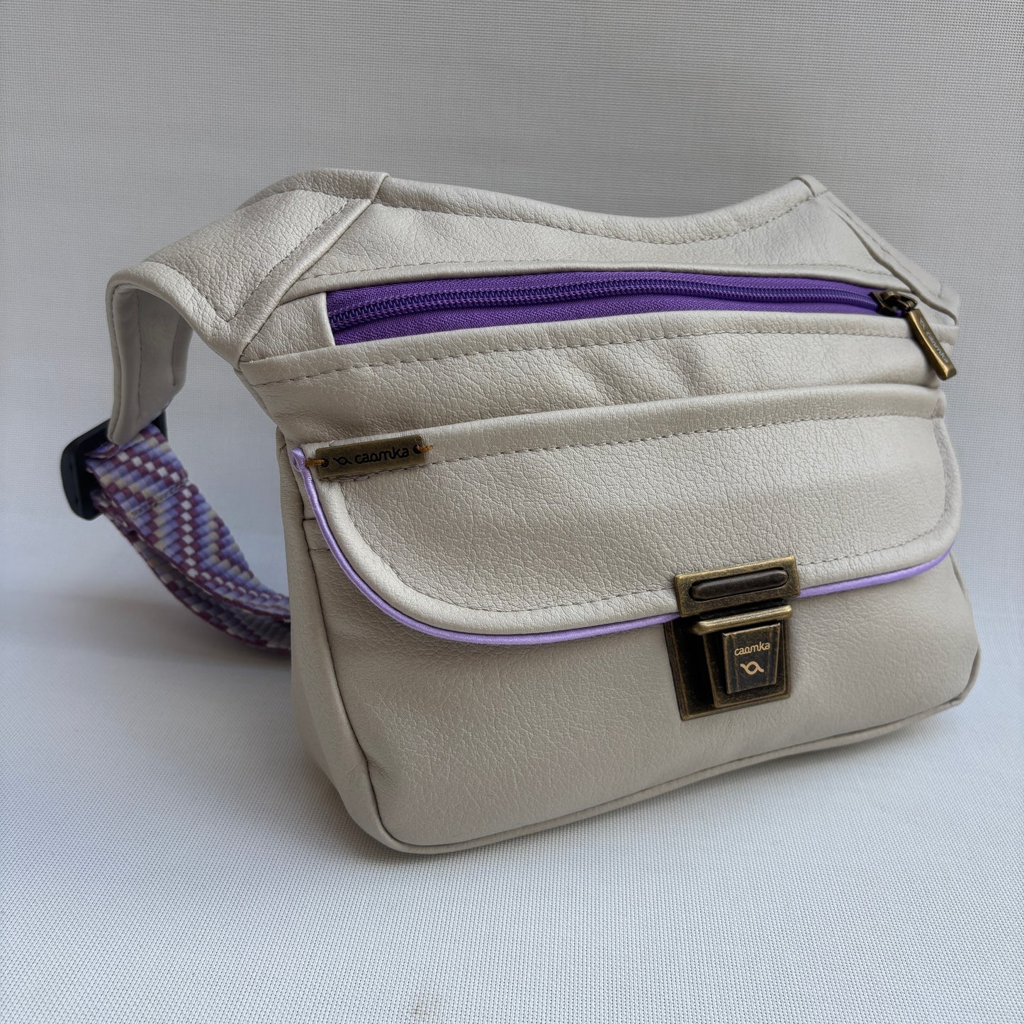 Riñonera "Special Patchwork Top" · Polipiel · Pieza única Núm. 18026