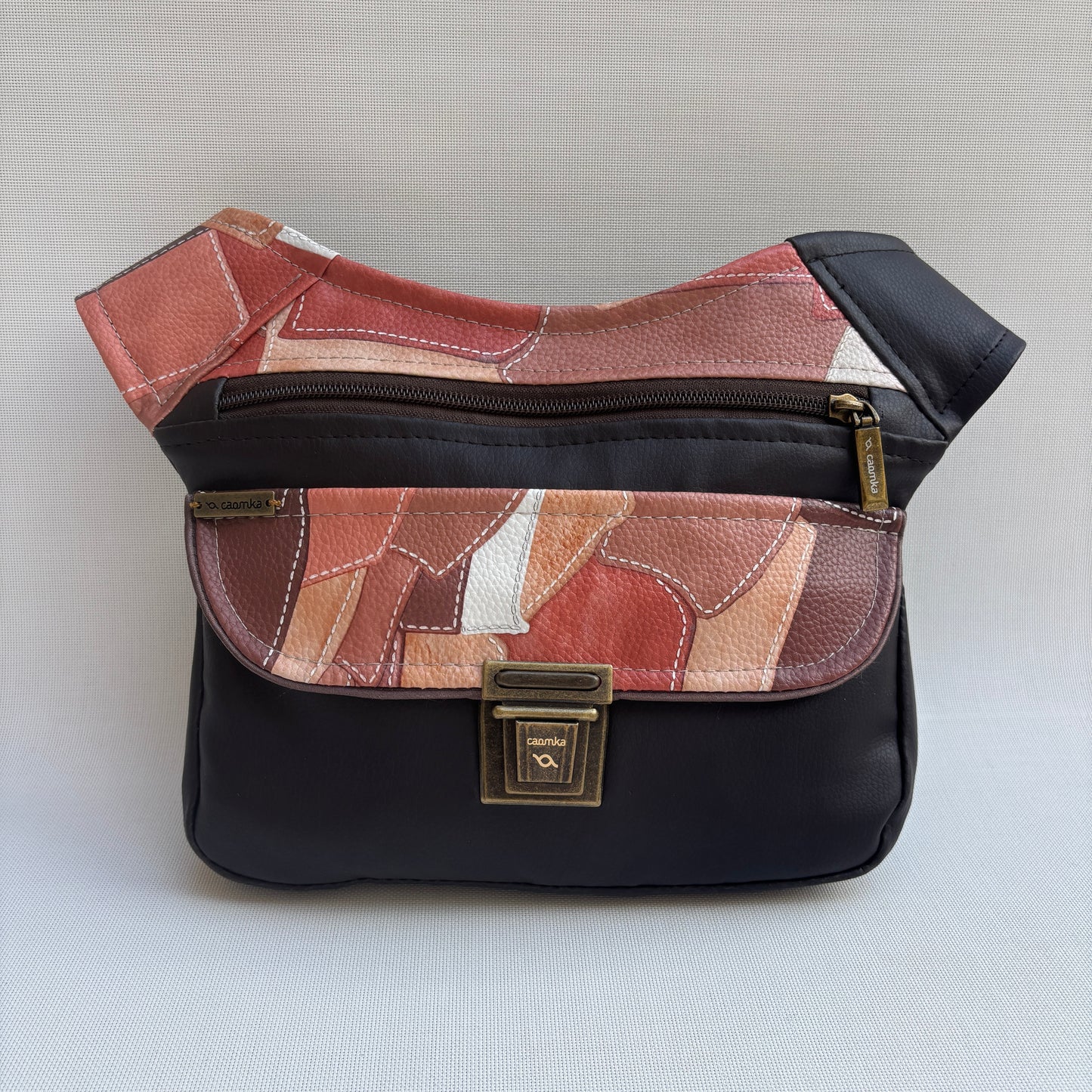 Riñonera "Special Patchwork Top" · Polipiel · Pieza única Núm. 18025