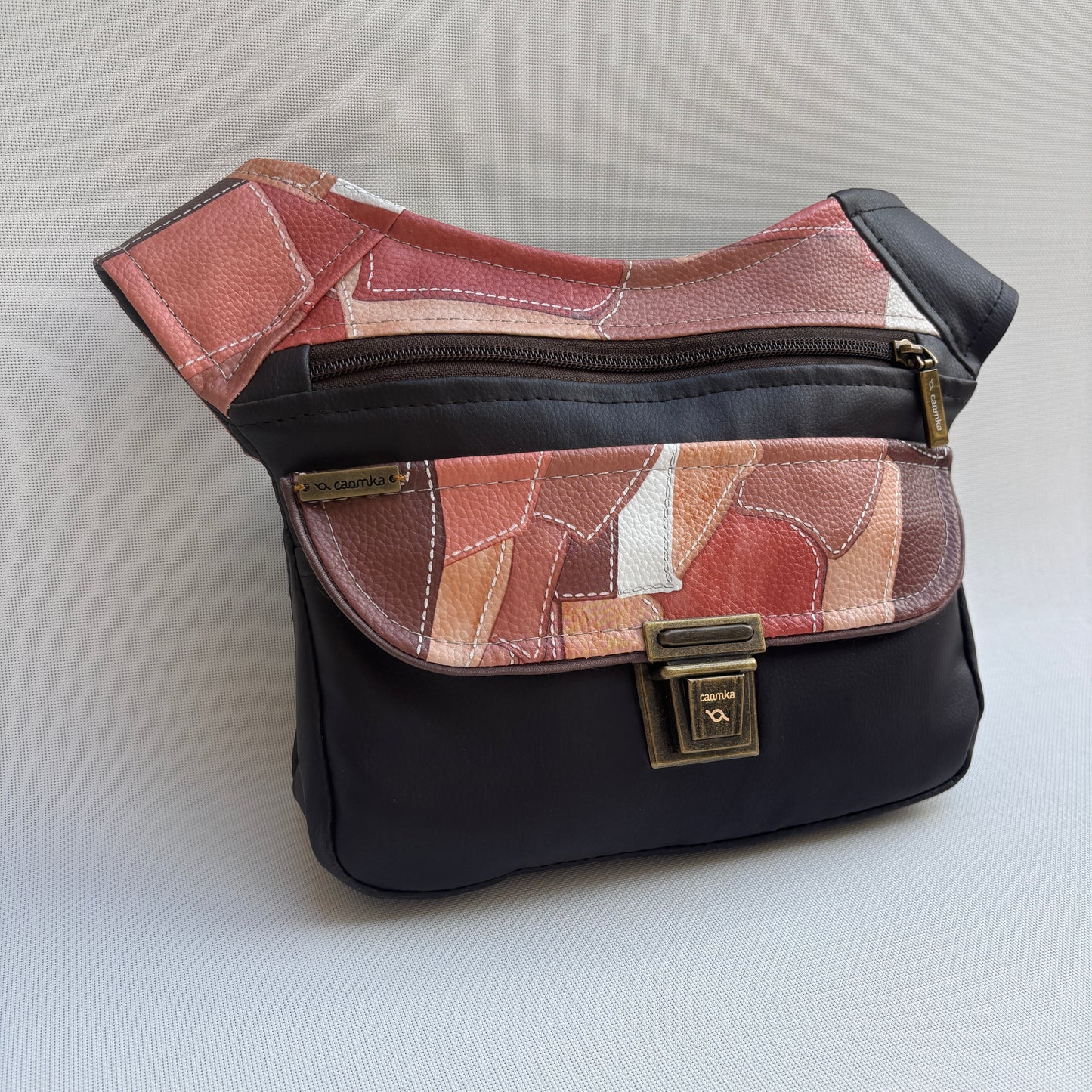 Riñonera "Special Patchwork Top" · Polipiel · Pieza única Núm. 18025