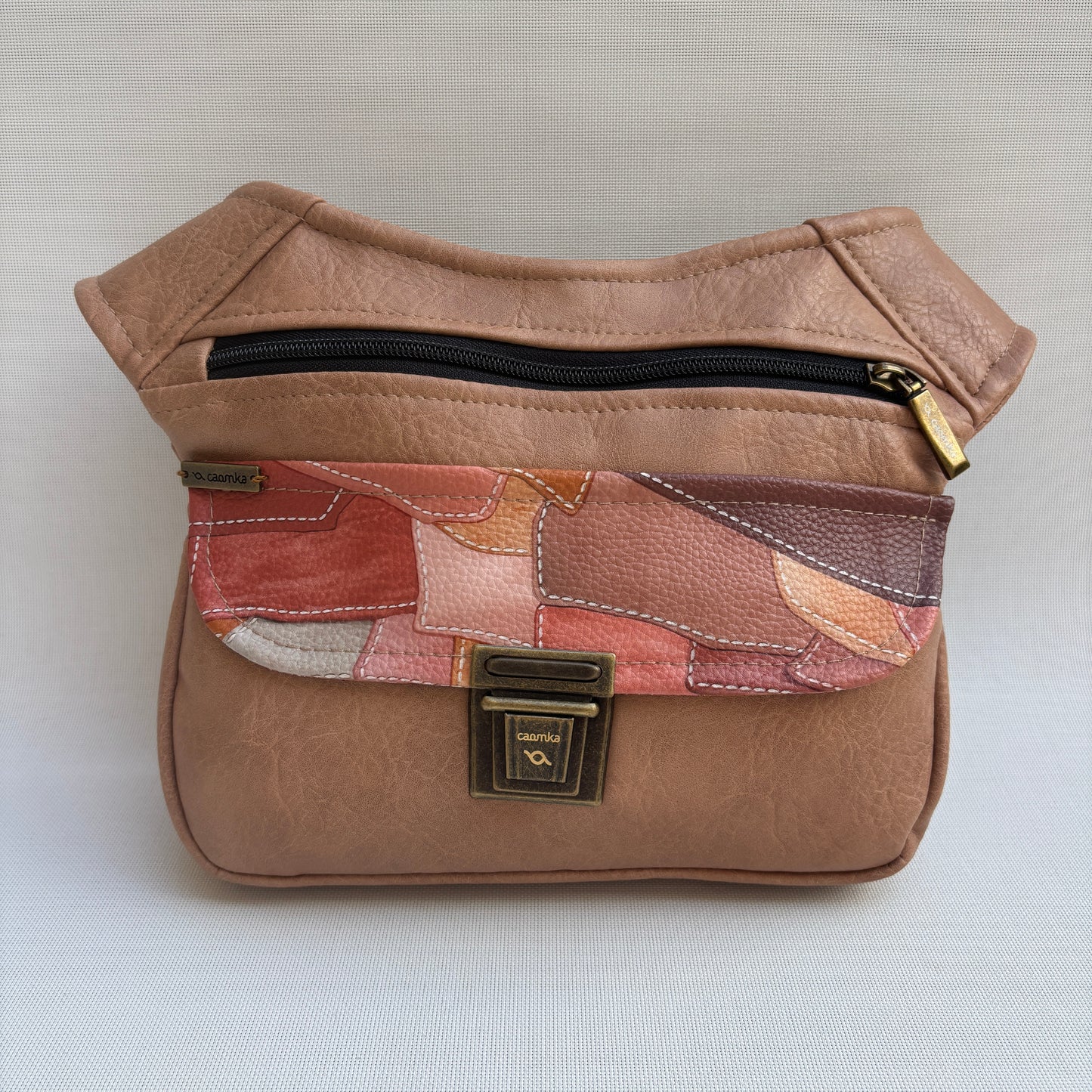 Riñonera "Special Patchwork Top" · Polipiel · Pieza única Núm. 18024