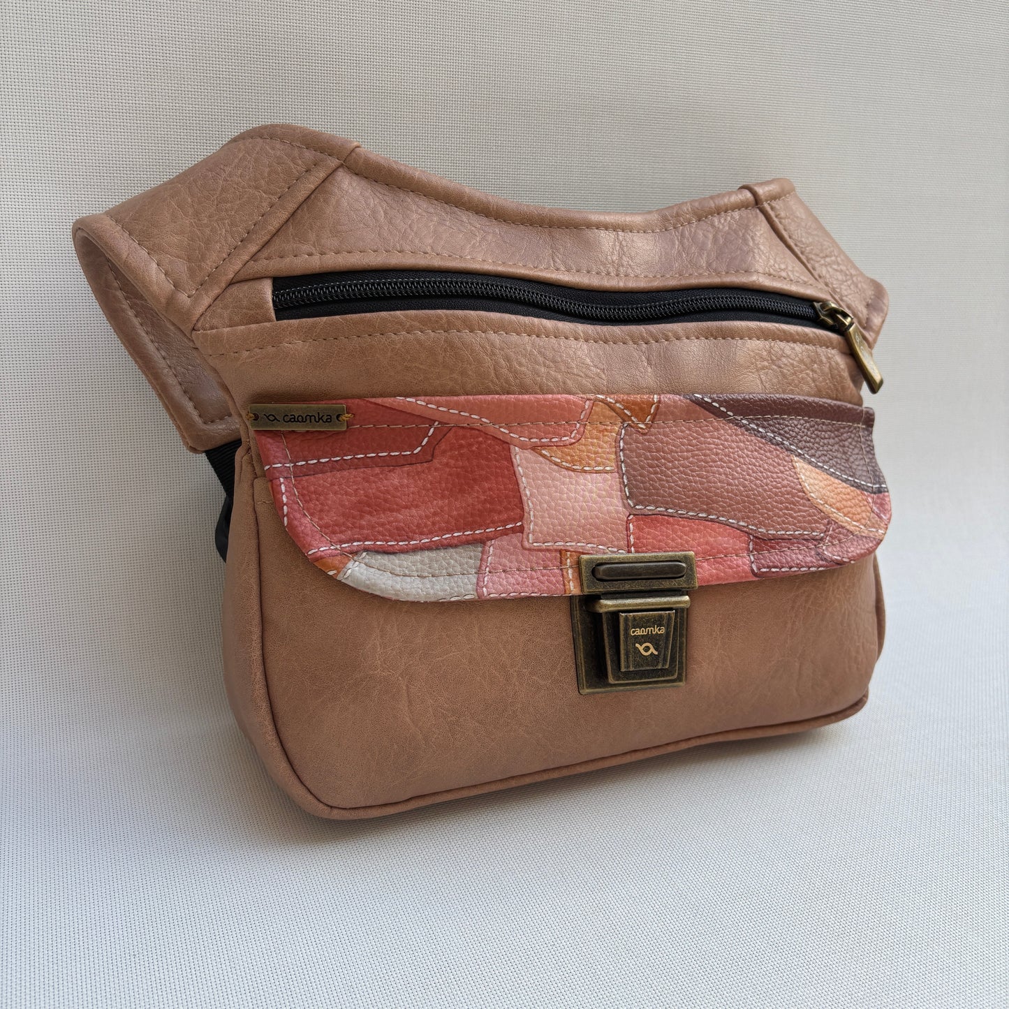Riñonera "Special Patchwork Top" · Polipiel · Pieza única Núm. 18024