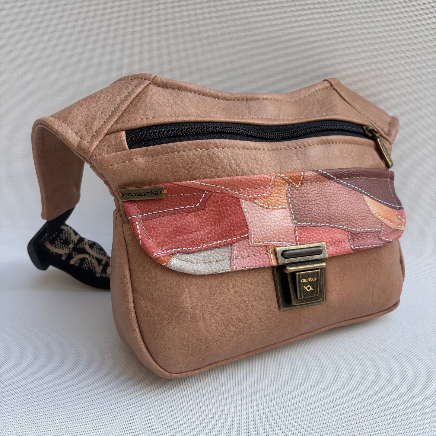 Riñonera "Special Patchwork Top" · Polipiel · Pieza única Núm. 18024