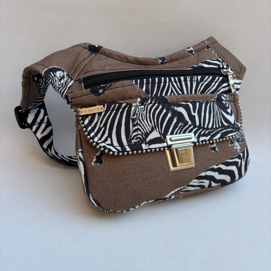 Special Animal Print Top "Zebra" + Bolsillo trasero · Pieza Única Núm. 16486