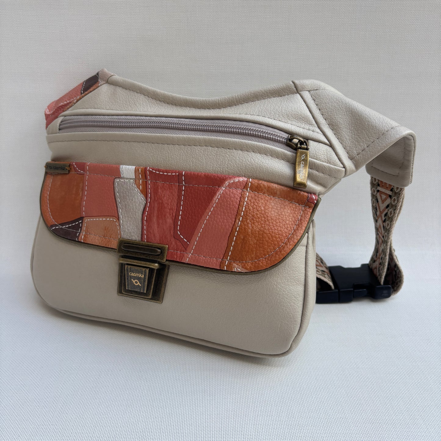 Riñonera "Special Sweet Patchwork Top" · Polipiel · Pieza única Núm. 18023