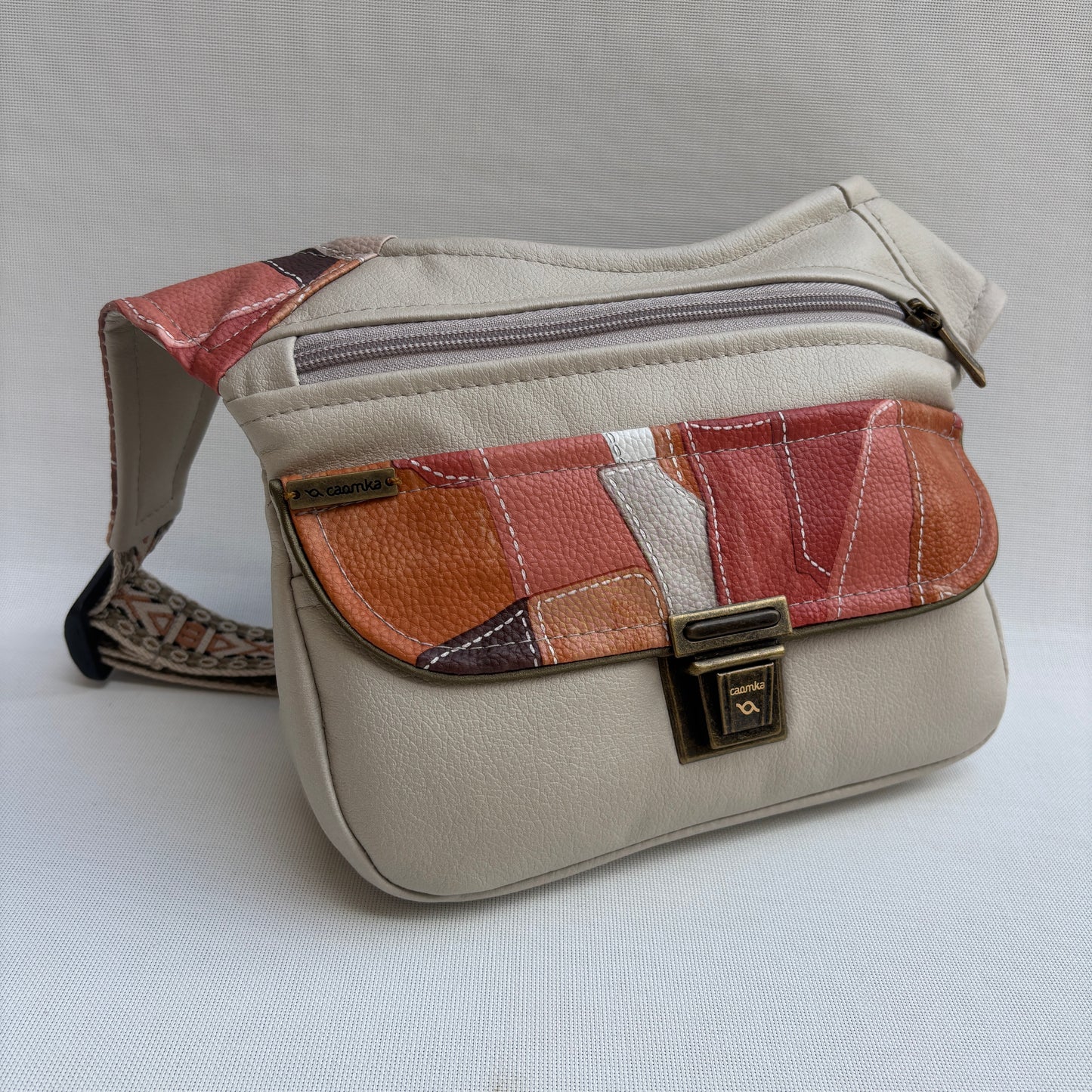 Riñonera "Special Sweet Patchwork Top" · Polipiel · Pieza única Núm. 18023