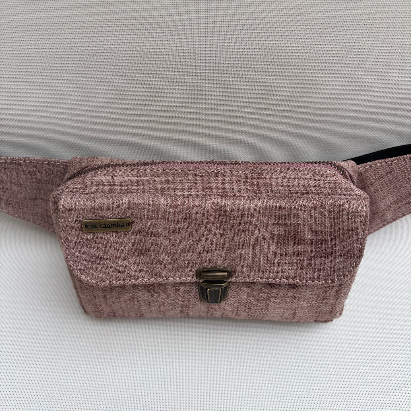 Riñonera Urban · ROMA (Rosa/Marrón) · Pieza Exclusiva Núm. 18001